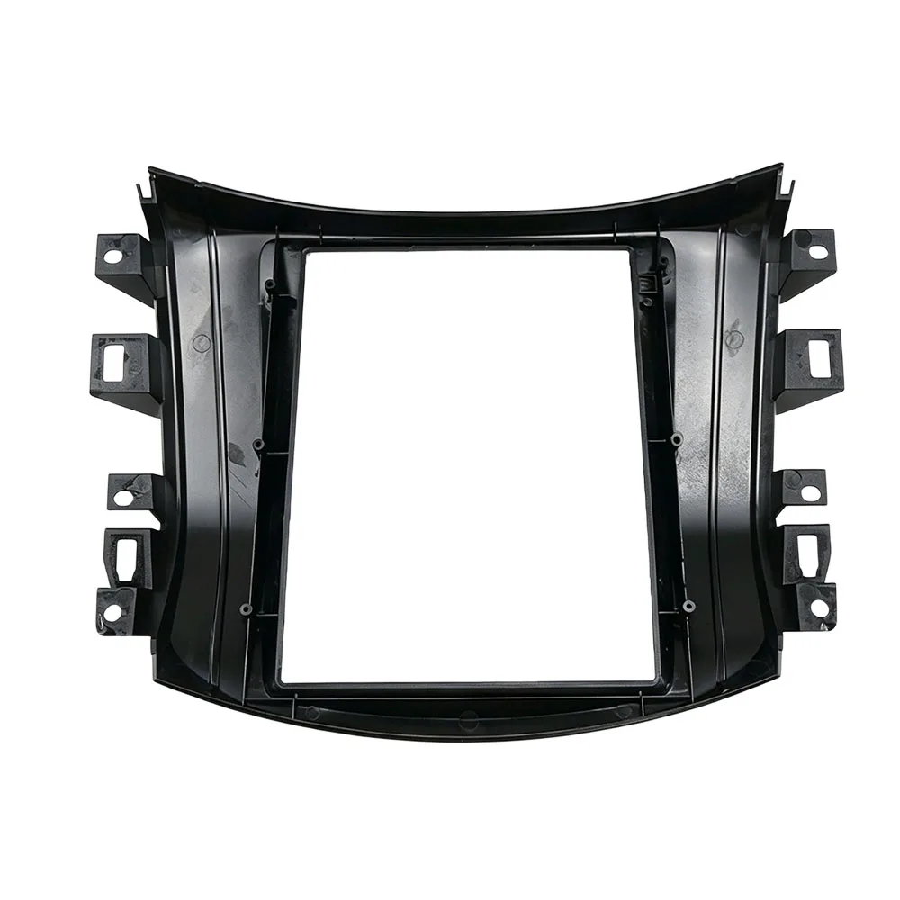9.7 Inch ABS Radio Fascia For Nissan Terra Navara 2018 Plug Play 2DIN Tesla Dash Panel Frame