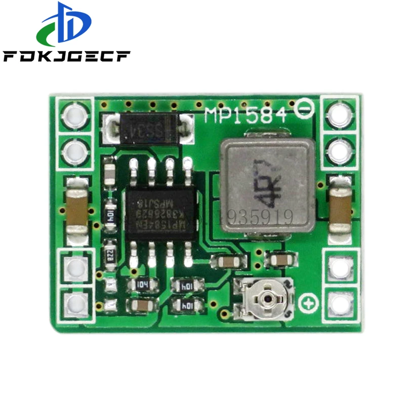 MP1584EN Ultra-small Size DC-DC Step-down Power Supply Module 3A Adjustable Step-down Module Super LM2596