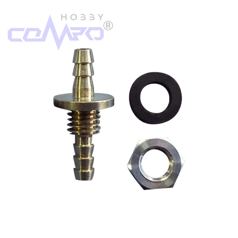 

1 Pc Oil Copper Fuel Tank Dot D14 MM Straight Through Nozzle For RC Airplanes Parts Foam Planes Electric Model Accessories