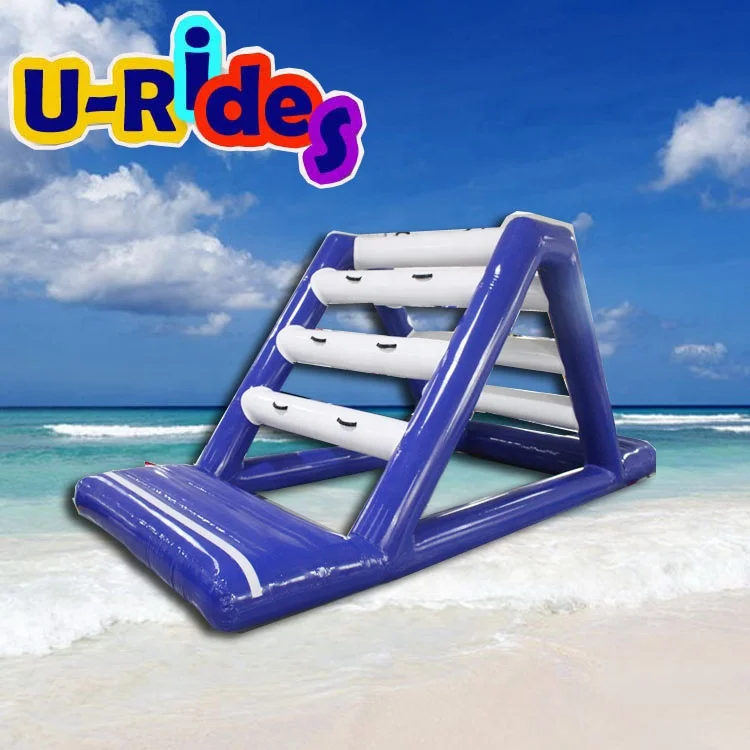 Obstacle Course Float Water Park Inflatable Climbing Ladder Water Obstacle For Aquapark