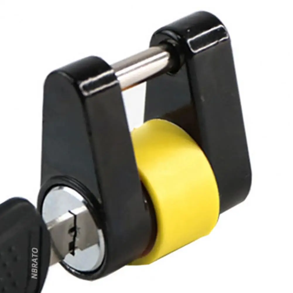 Weatherproof Trailer Lock Heavy Duty Trailer Coupler Lock with Corrosion Resistant Hook Padlock Easy Installation for Boat Rv