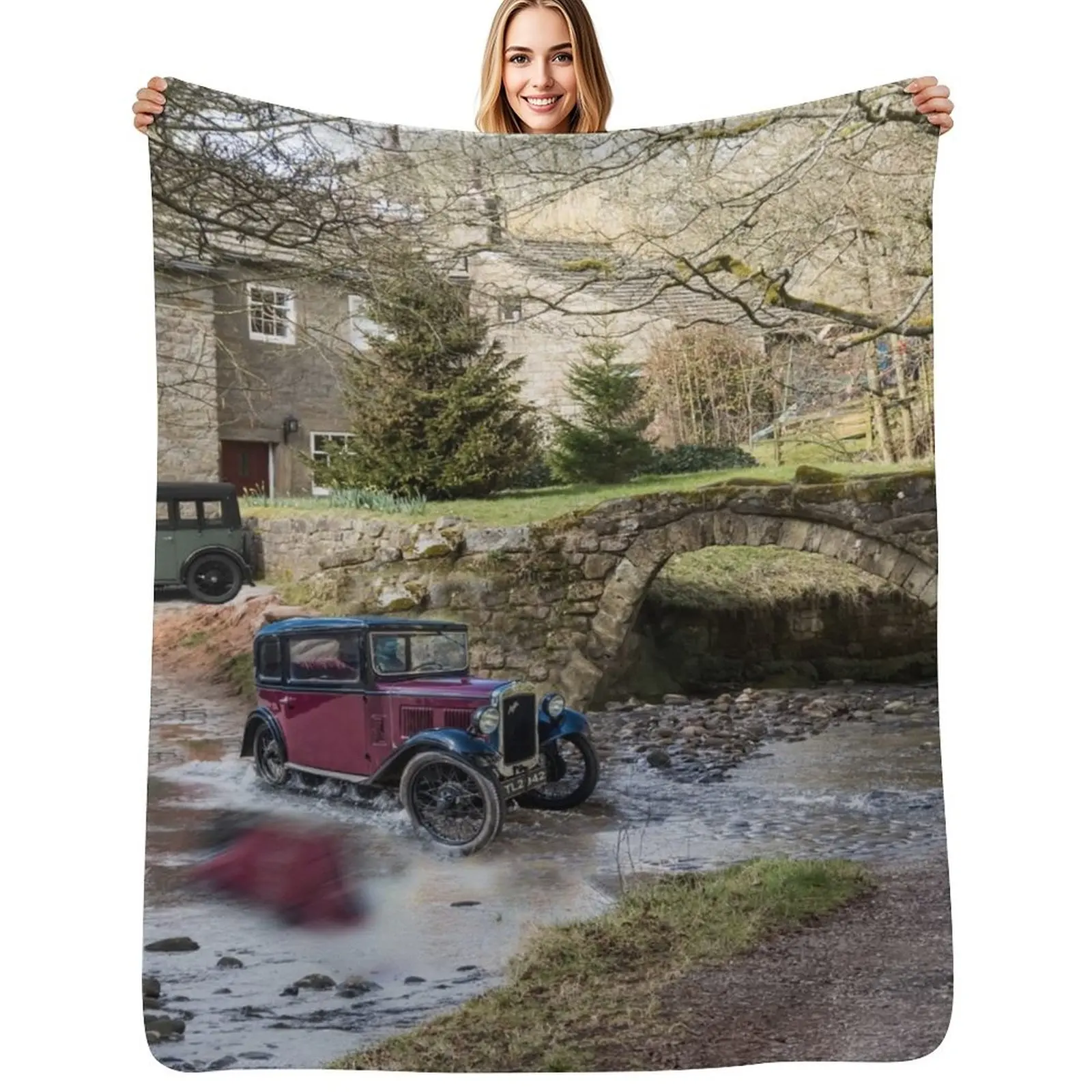 

Yorkshire vet Throw Blanket Luxury Throw Quilt Blankets