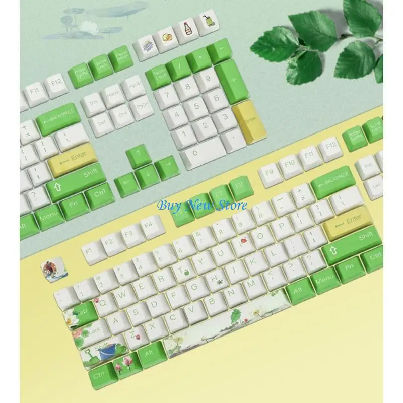 20ce OEM Keycaps forgk61 64 68 84 96 980 104 108 مفاتيح لوحة المفاتيح الميكانيكية Keycap #1