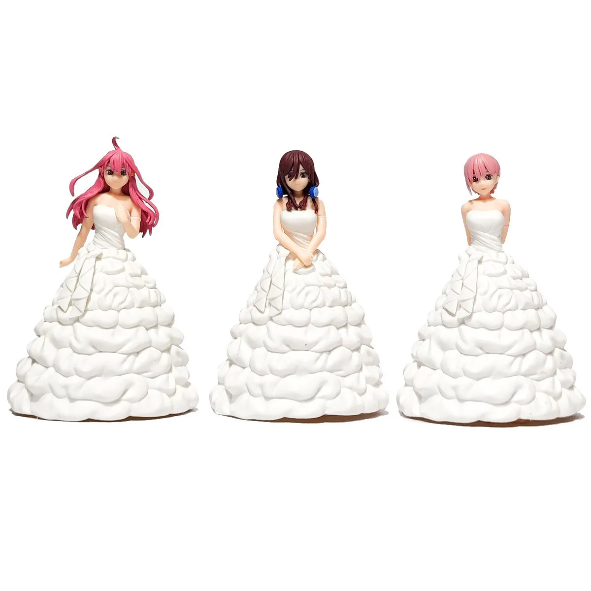 Anime The Quintessential Quintuplets Wedding Dress Up Ichika Model Nino Toy Miku Gift Yotsuba Collection Itsuki Action Figure