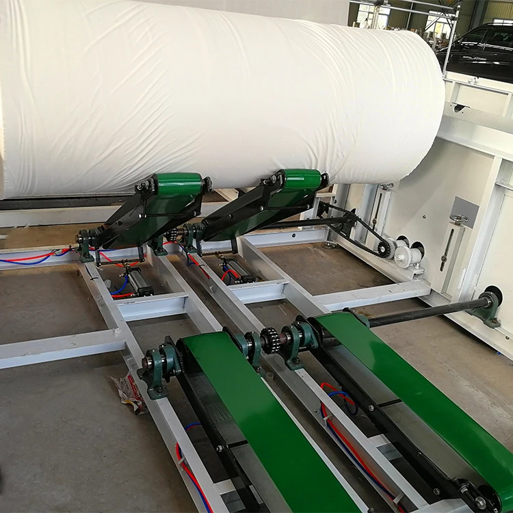 Automatic Toilet Paper Manufacturing Machine Tissue Making Equipment With PLC Touchscreen And Auto Counting