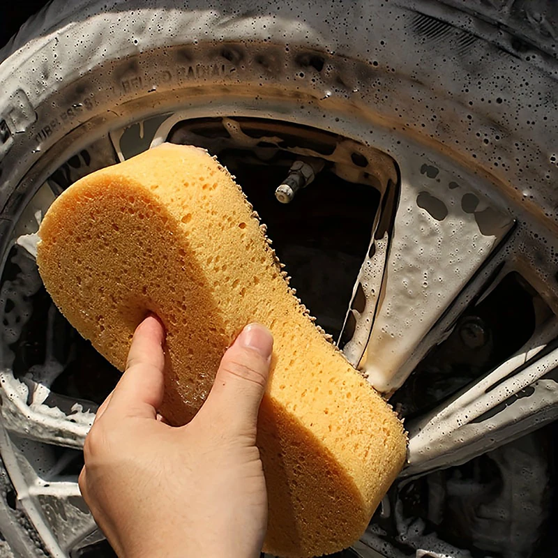 Eight-shaped Plush Anti Scratch Car Washing Sponge Cleaning Sponge Wiping Car Cleaning Tools