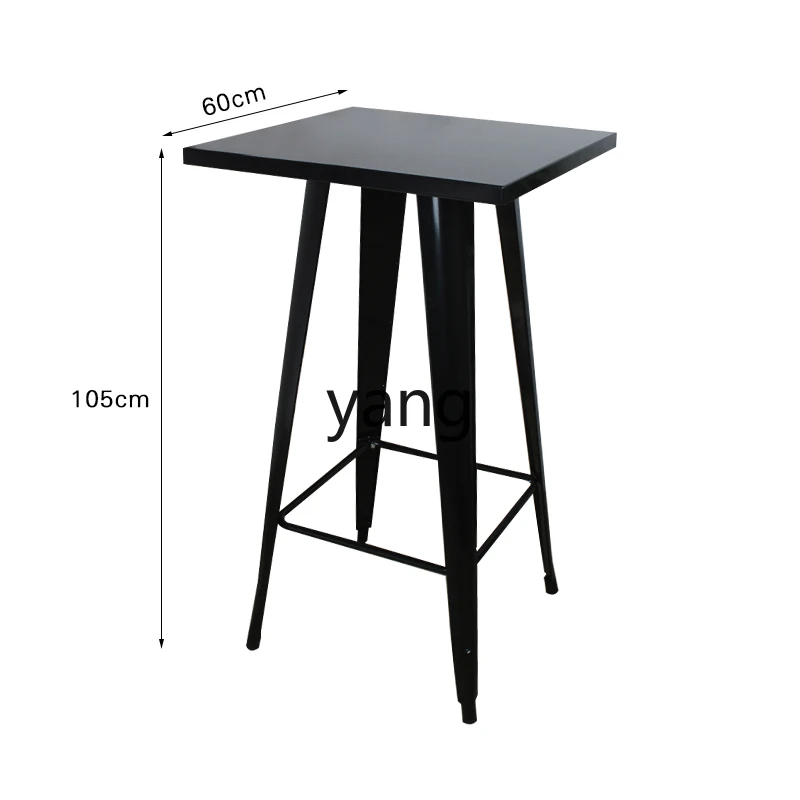 LMM high table retro metal bar table restaurant high table iron bar