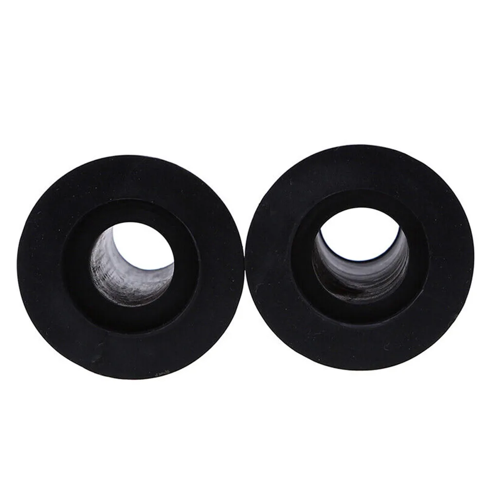 Hand Grips Bars Handlebar Grips Cover 123*33.3mm Black High Quality Rubber Motorcycle Handlebar Hand Grips Bars