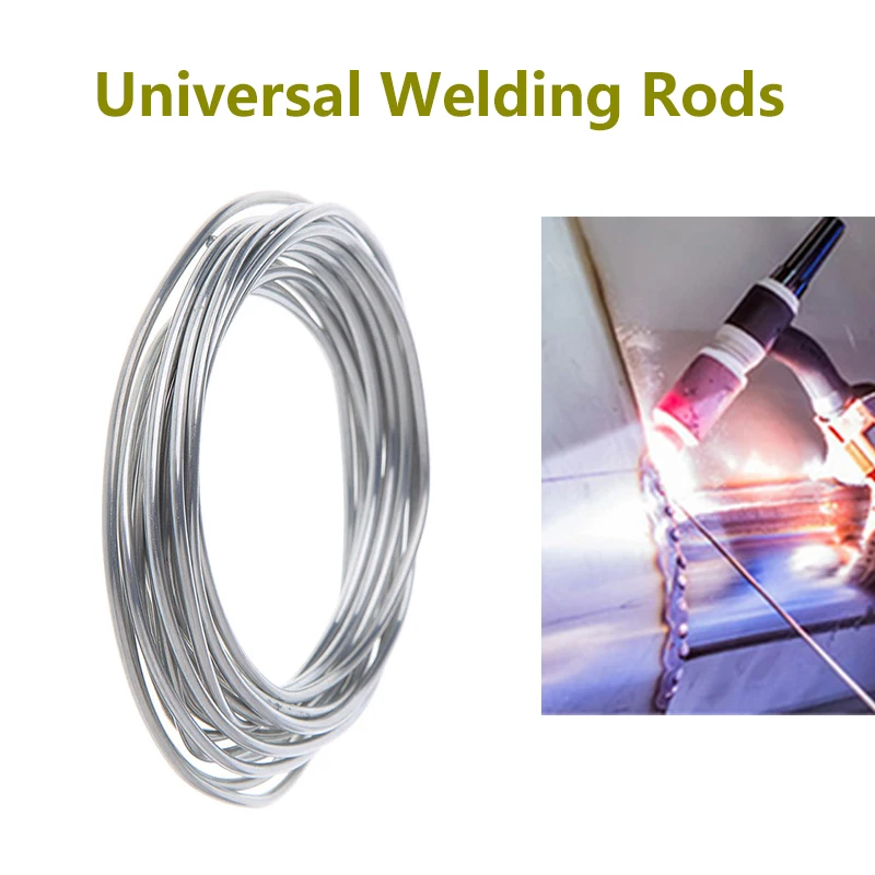 2.00mm*3M /5M Easy Melt Aluminium Welding Solder Soldering Rods Wires Electrode Welding for Propane Torch No Need Solder Powder