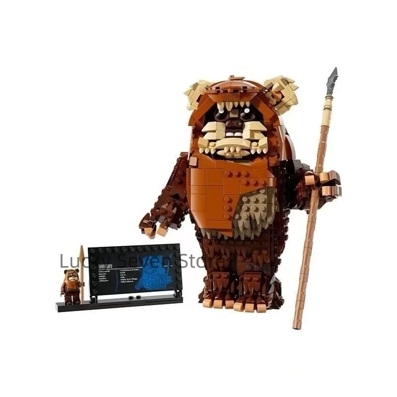 

New Space Wars Jungle Warrior Action Figure Assembly Building Block 1010pcs Jungle Warrior Collection Building Blocks Model Toy