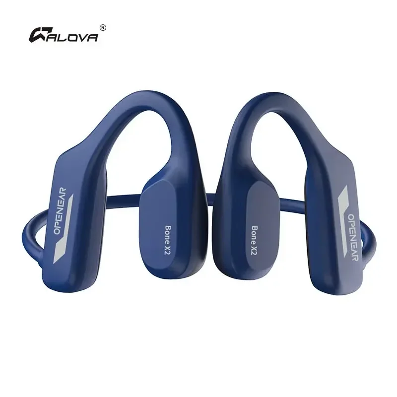 ALOVA Best Selling IP68 Waterproof Sport Headphone Ear Hook Wireless Bluetooth Headset Open Ear Bone Conduction Earphone