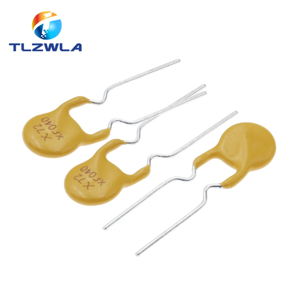 10PCS 72V 0.4A 400MA PPTC Resettable Fuse RXEF040 XF040 Pitch 5MM