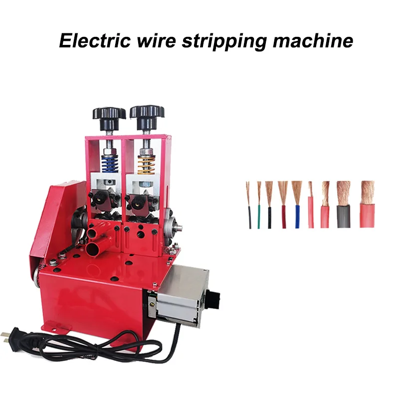 Electric Wire Stripping Machine 1.5-18mm Cable Stripper 150W Copper Peeler For Copper Aluminium Metal Wire Recovery 220V