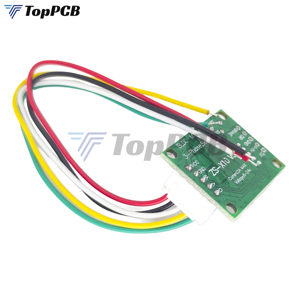 3-Phase BLDC Brushless Motor Speed Controller Module No Hall DC 6-20V 3A 60W Sensorless BLDC Motor Driver Board for Water Pump