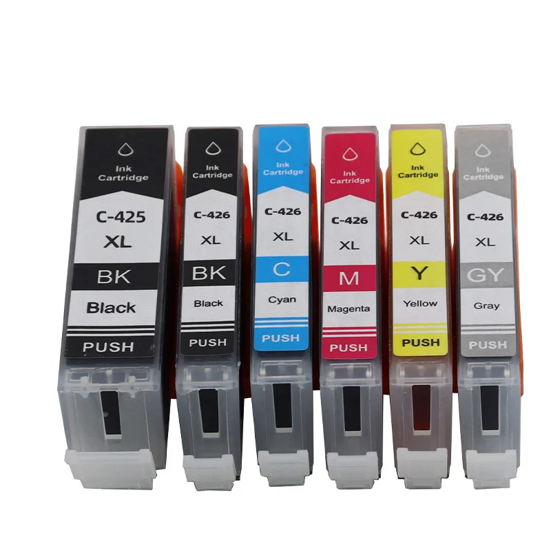 PGI-425 CLI-426 خرطوشة حبر متوافقة لطابعة كانون PGI425 CLI426 PIXMA MG6240 MG8140 MG8240 MX714 MX884 MX894