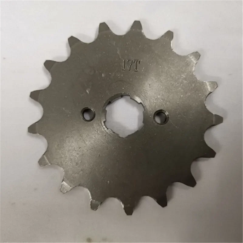 Front Engine Sprocket 520# 17 Teeth 20mm for 520 Chain with Plate Locker Motorcycle Dirt Bike PitBike ATV Quad Parts
