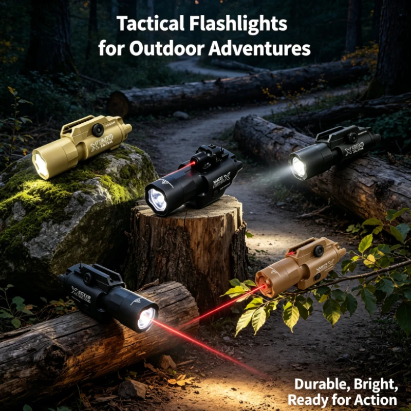 Travel Accessories Guide - Universele 20 mm geleiderail-handlamp X300 Ultra