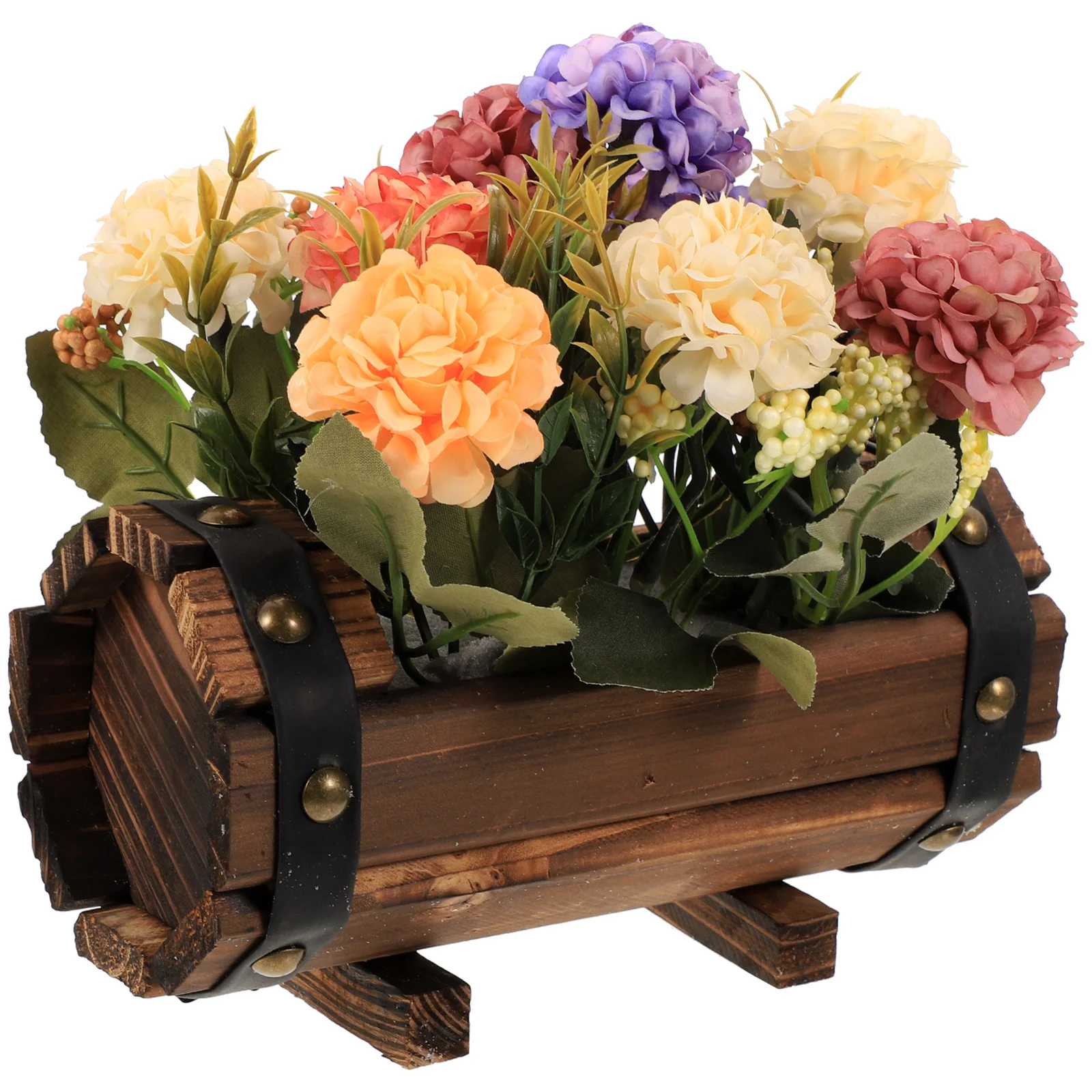 

Artificial Flower Decoration Fake Potted Plant Flowers for Outdoors Silk Cloth Banquet