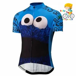 Cycling Jersey Set for Kids, Child Bike Wear, Summer Short Sleeve, MTB Cycle Clothing Suit, Road Mountain Bicycle Clothes, New