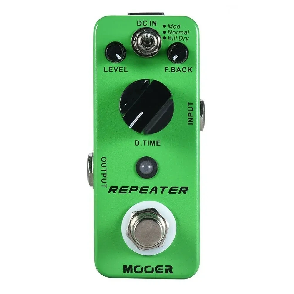 

Mooer Electric Bass Pedals Pedal Guitar Tuner Effector Repeater Digital Delay Guitar Effect Pedal Mod Normal Kill Dry Mdl1