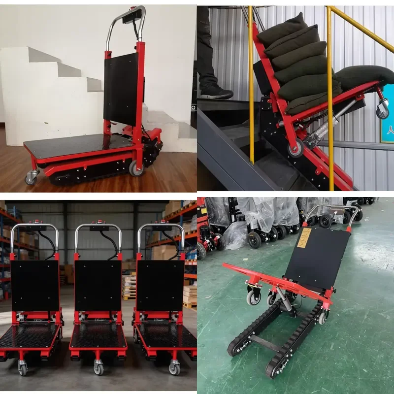 

Foldable Electric Crawler Stair-Climbing Machine for Load 400KG Silent Operation CE Certified for Factory Loading Goods