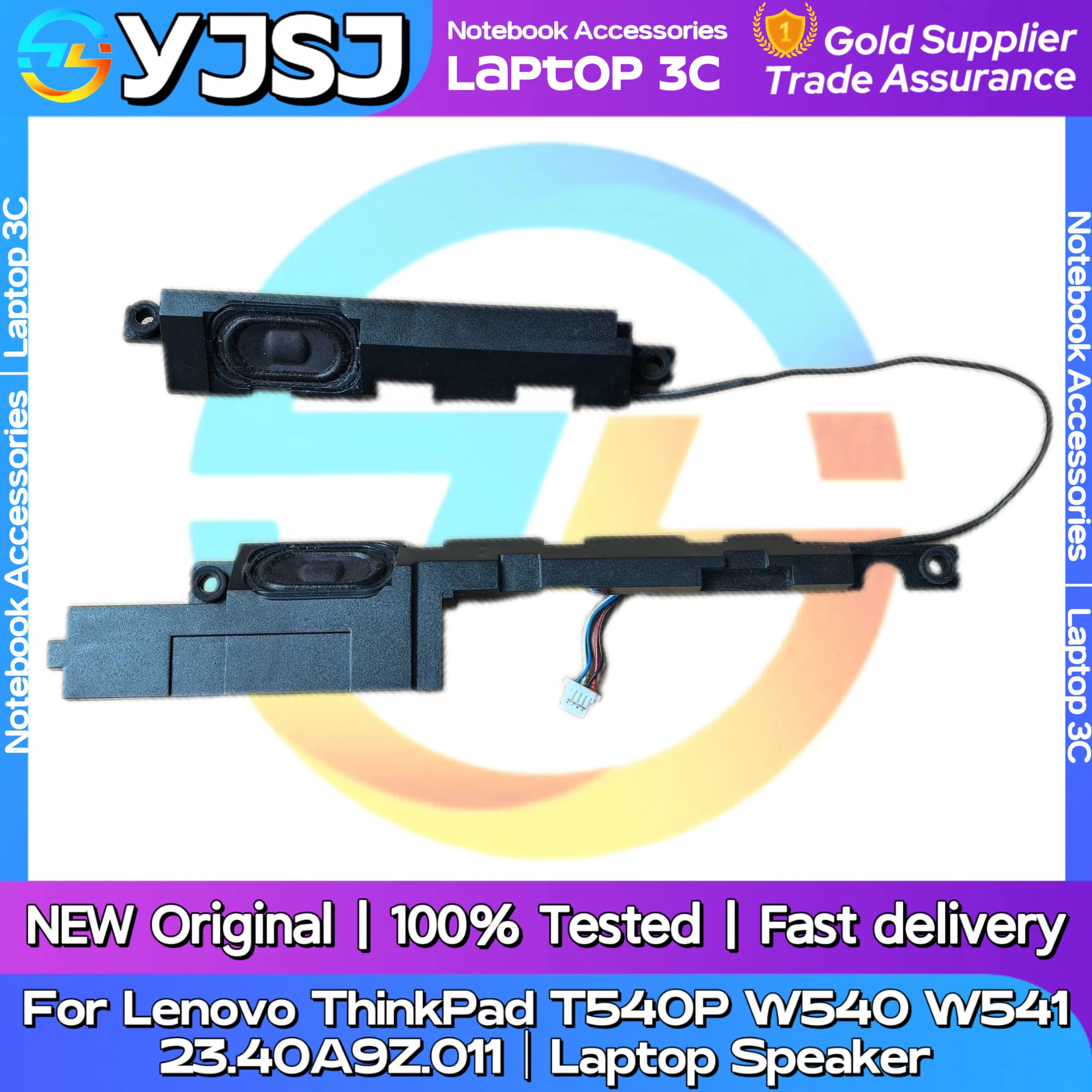 

Новый оригинальный динамик для ноутбука Lenovo ThinkPad T540P W540 W541, встроенный левый и правый динамик, звуковой сигнал 23,40A9Z.011