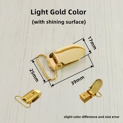 8 Pcs  25mm Suspender Clips Butterfly Palm Heart Shape Bed Sheet Clips Shining Surface C1602