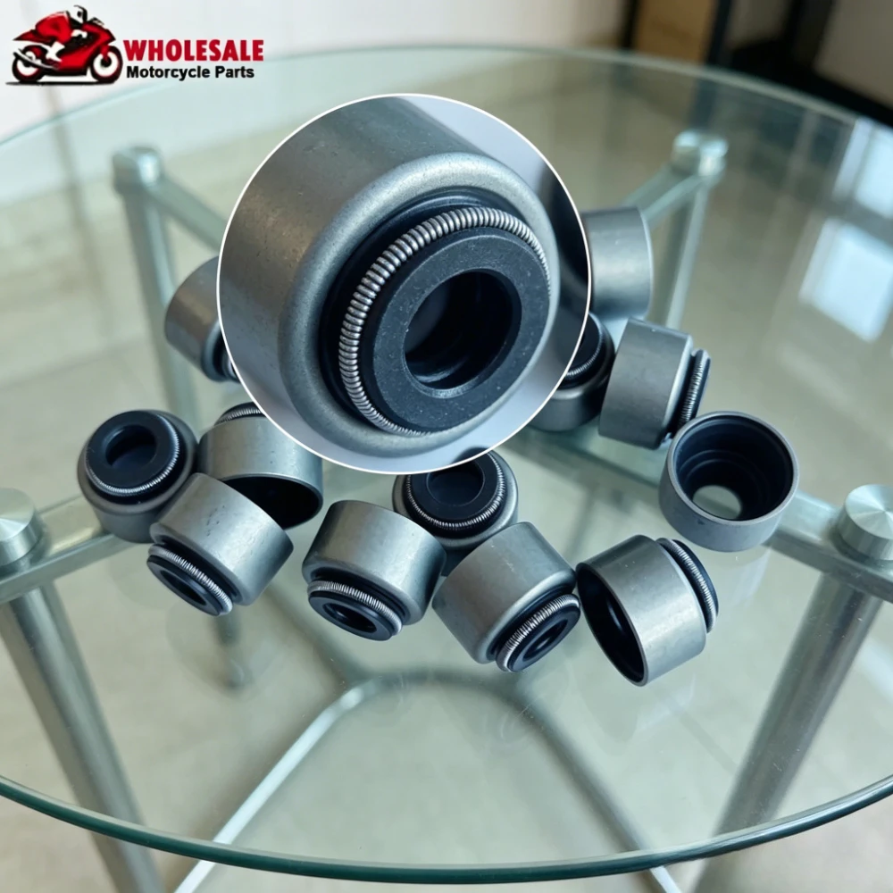 

6mm Motorbike Intake Exhaust Valve Stem Oil Seal For YAMAHA XT200 XT 200 YP250 Majesty YP250R X-MAX YP 250 PRO-4 YFU1 Pro Hauler