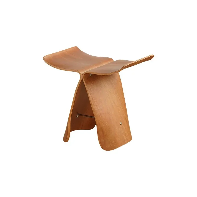 2024 Nordic Creative Design Butterfly Stool Simple Shoe Changing Stool Dropshipping