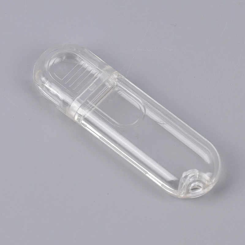 Small Plastic Instrument Enclosure USB Stick Junction Housing Plastic Transparent U Disk Enclosure Plastic U Disk Housing