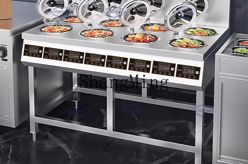 ZYY automatic intelligent commercial electric casserole electric pot stove takeaway pot machine