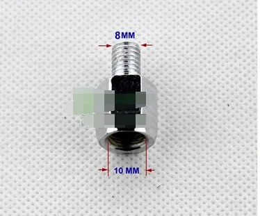 For 8mm 10mm mirror adapter screw turn positive to positive higher conversion motorcycle rearview mirror screw