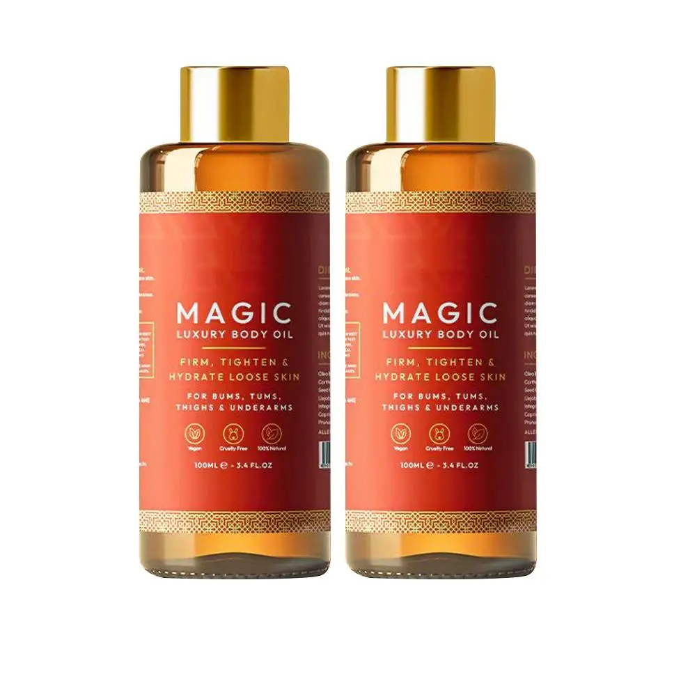 Magic Body Oil, Magic Firming Body Oil, Magic Luxury Body Oil, Magic Body Oil, Plumps, Tightens, Firms and Hydrates Skin, Arms