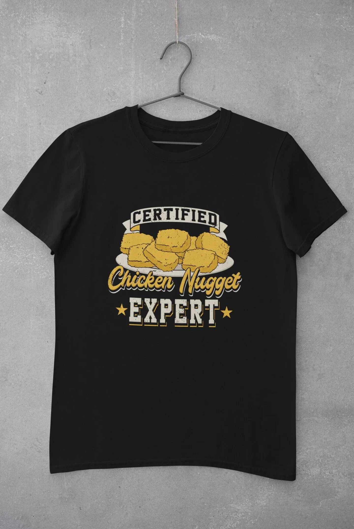 Chicken NuggeT T Shirt Finger Fried Lover Expert