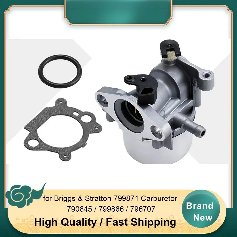 

Комплект карбюратора для Briggs & Stratton 799871 790845 126M02 799866 796707, замена