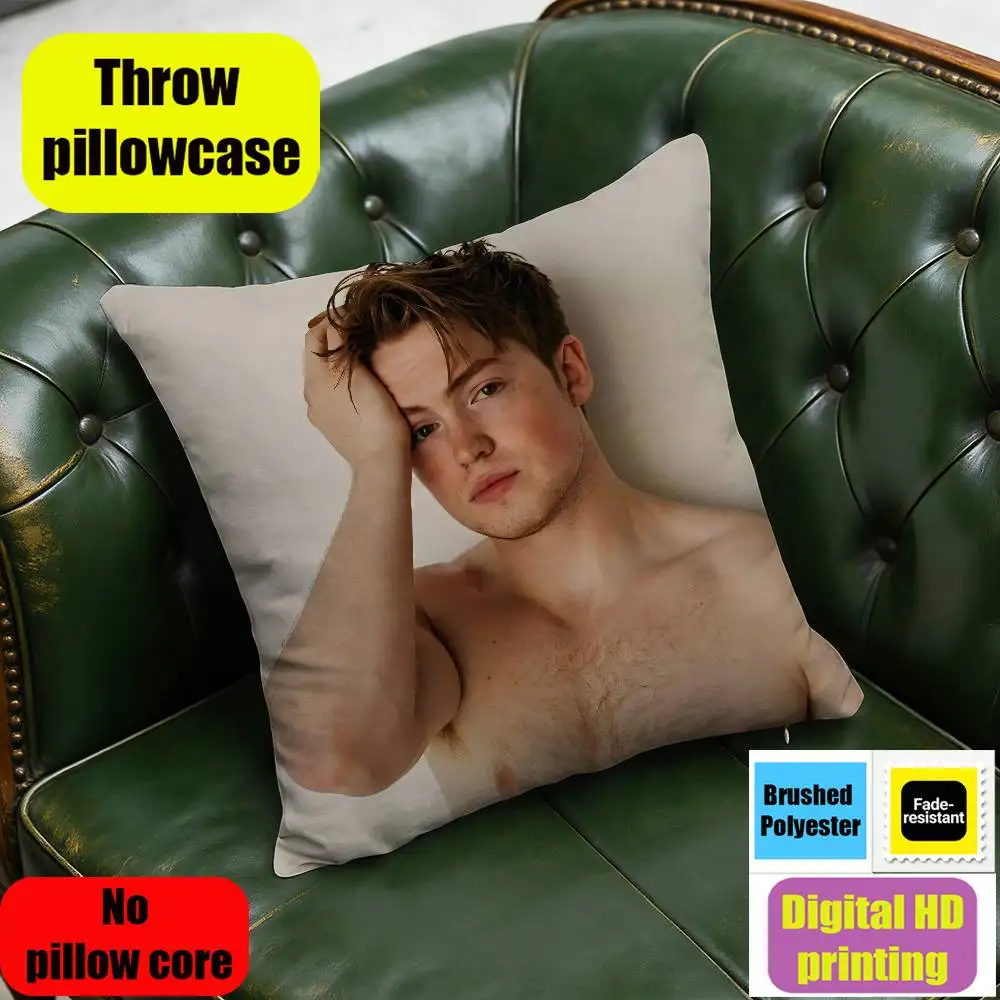 30x30cm Car Custom Square Pillowcase Pad Cushion Cover For Actor Kit Connor Throw Pillow Case