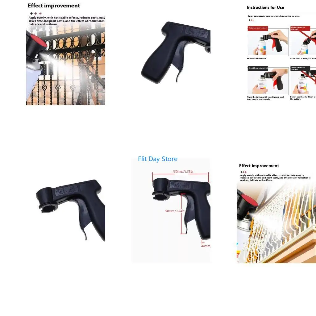 F92C Industrial Sprayer Can Controller AntiSlip Handle Reduces Paint Splatter Accident
