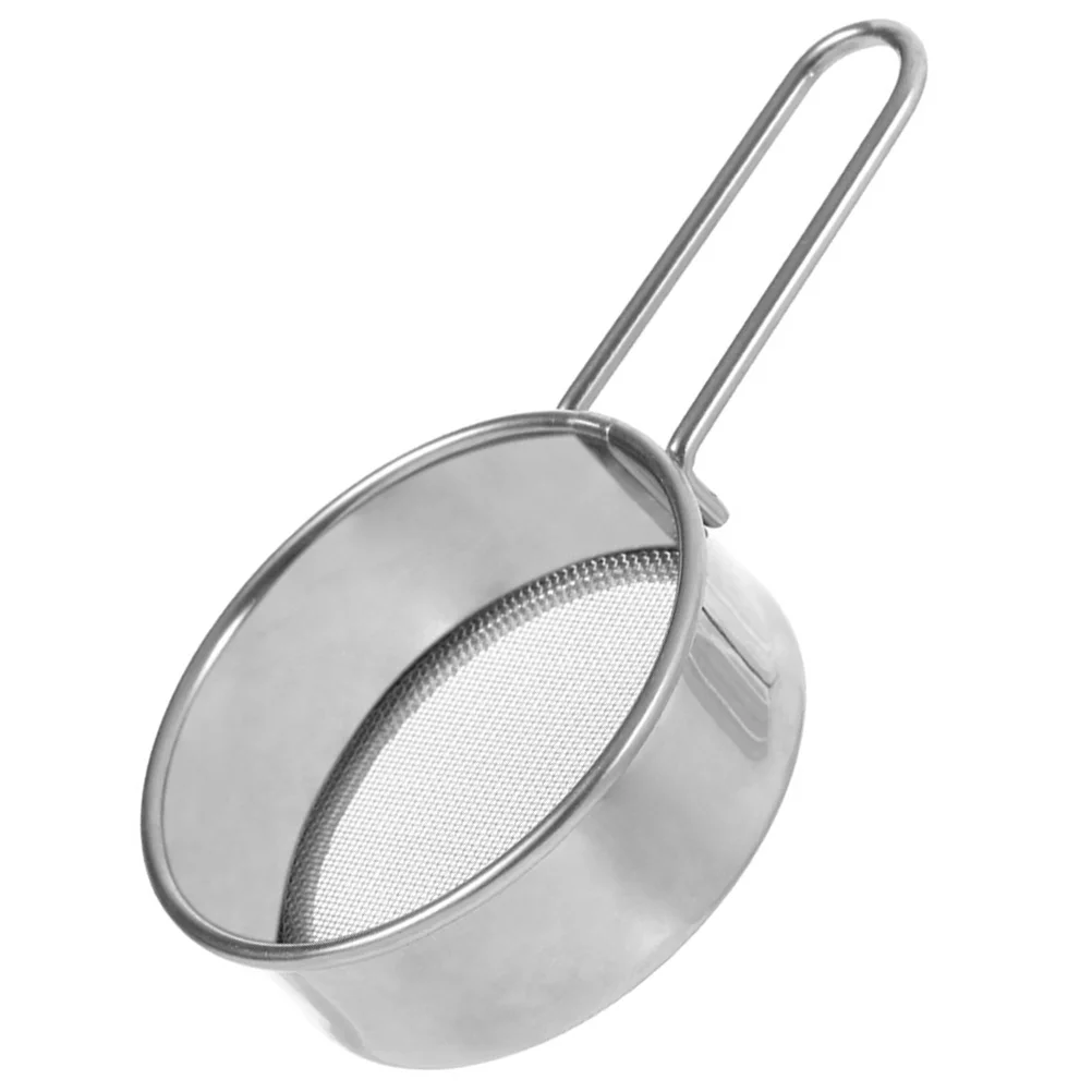 

Stainless Steel Flour Sifter Sieve for Kitchen Baking Fine Mesh Strainer Powered Sugar Shaker Handheld Colander