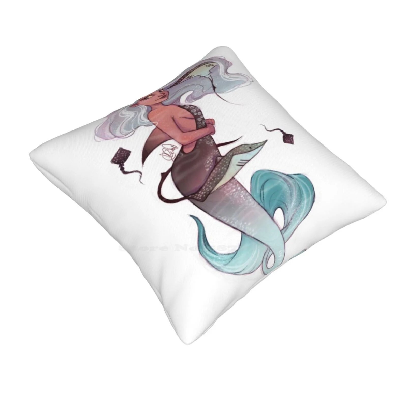 Gemini Bedroom Office Hug Pillowcase Gemini Mermaid Zodiac Stingray