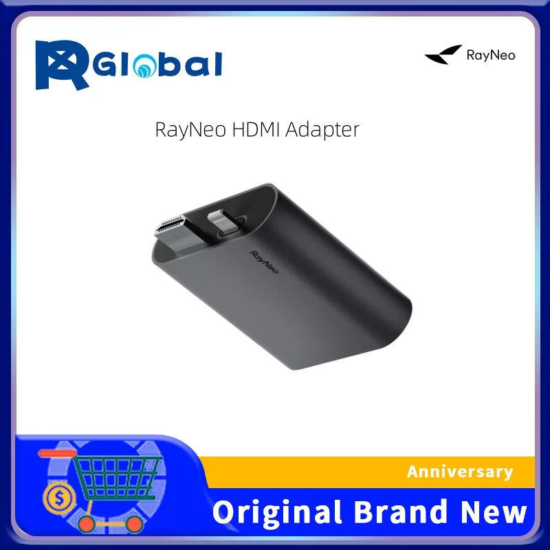 HDMI Adapter, Play While Charging, Portable Converter, Same Screen Device, Support 4K120Hz, from TCL RayNeo