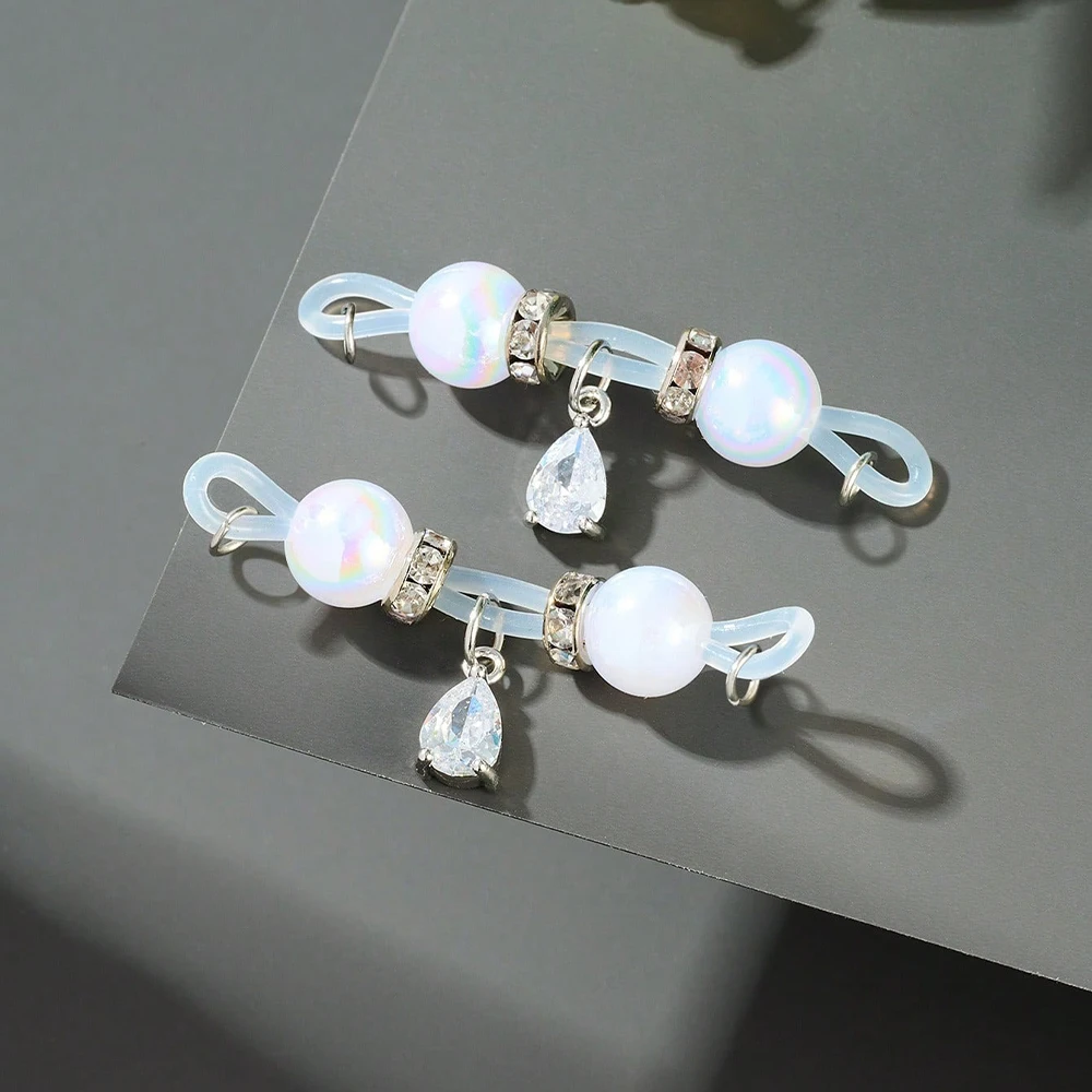 Faux Nipple Rings, Adjustable Clip On