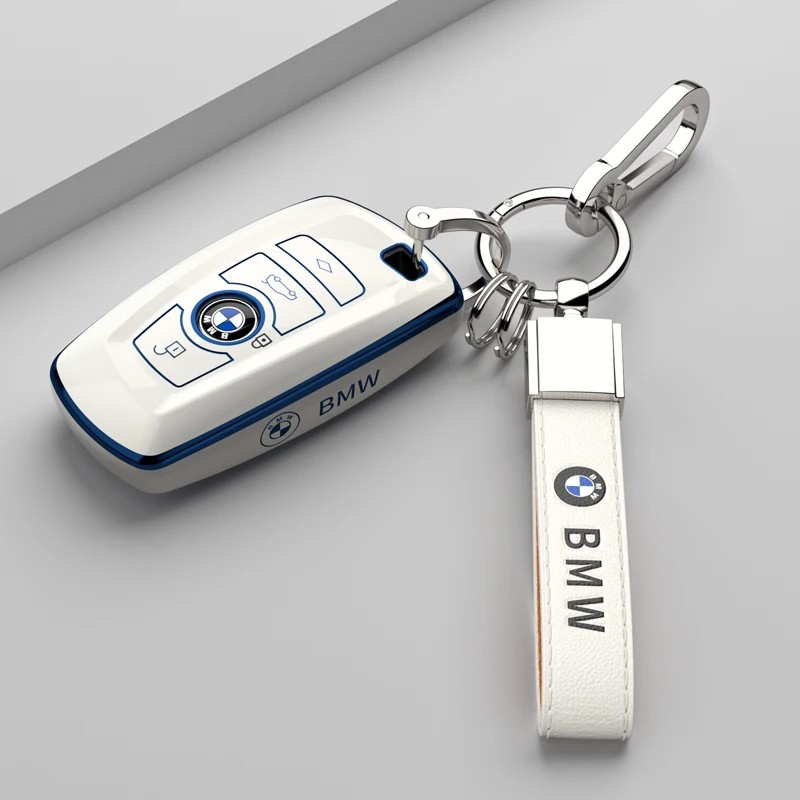 4 أزرار لسيارات BMW F30 F20 F10 F18 F22 F01 X3 X4 F06 F02 M3 M5 حافظة مفاتيح السيارة قذيفة اكسسوارات السيارات التصميم