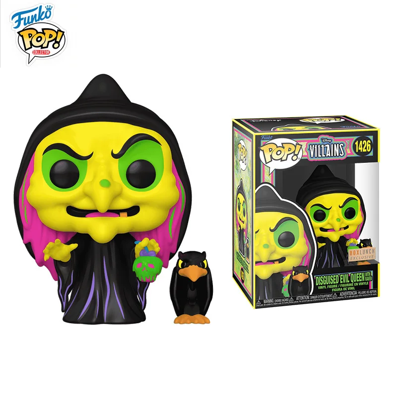 

In Stock FUNKO POP Original Co-branded Disney Snow White Witch and Crow Halloween Edition Can Be Used To Collect Holiday Gifts