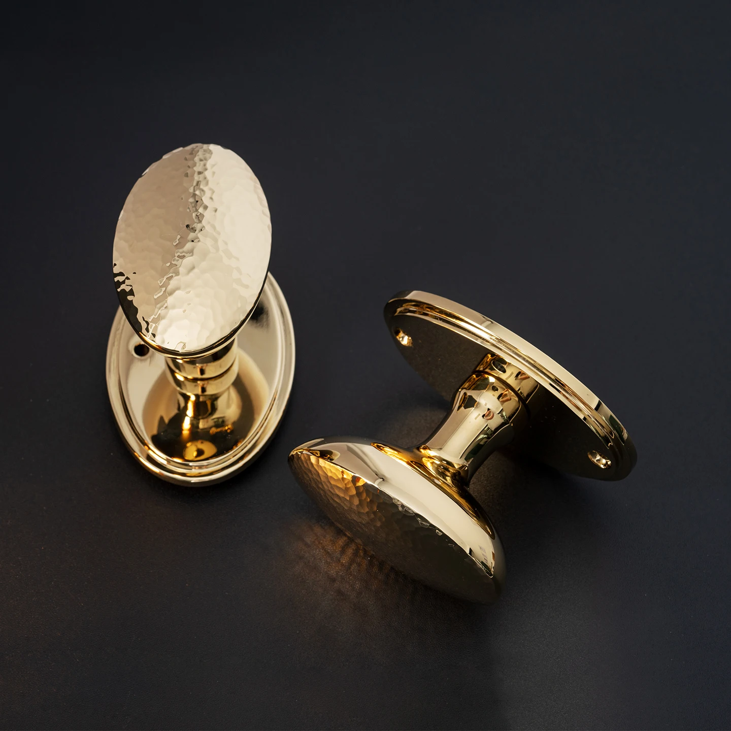 Dooroom Brass Door Lock Hammered American-style Large-rimmed Bowl Interior Bedroom Door Lever Dummy Privacy Locks Bathroom Locks