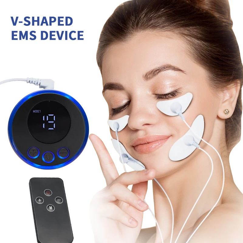 Intelligent Remote Control Facial Massager, Promote Blood Circulation, Efficient Beauty Tools, Comfortable Facial Care