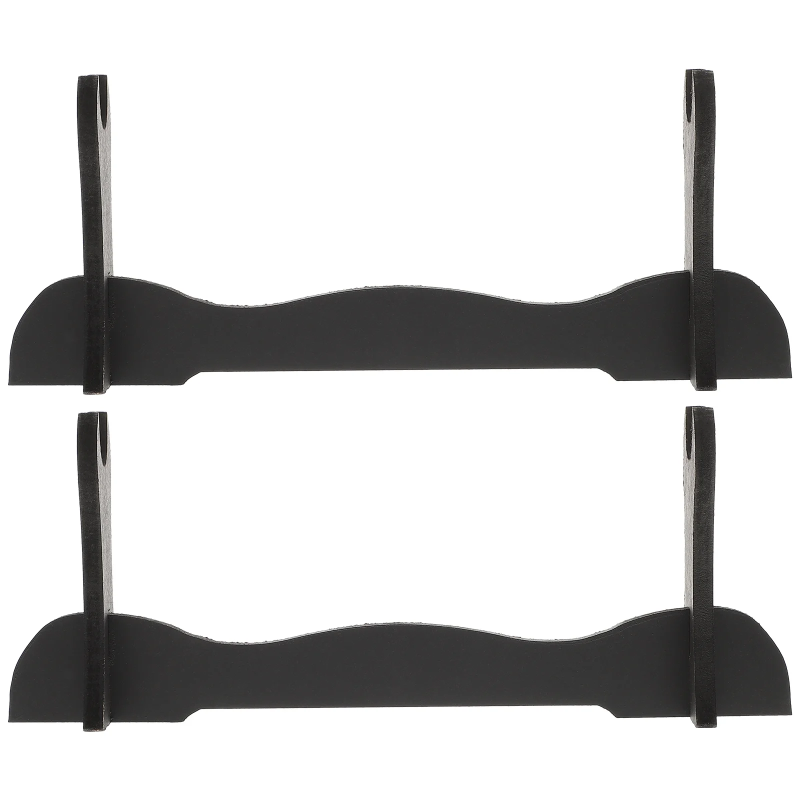 

2Pcs Single-Layer Sword Stand Storage Holder Display for Sword Wand Bedroom Study Living Room Stand