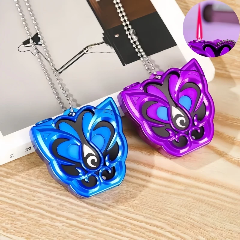 

Creative Lighter Torch Windproof Straight Pink Fire Multifunctional Lighter Fun Smoking Accessories Personalized Gift