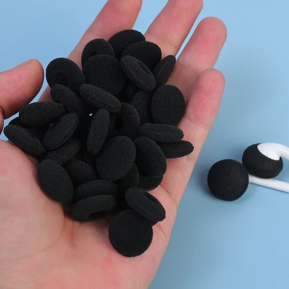 20/50/200Pcs 18mm Ear Pads For MP3 MP4 Moblie Phone Headphones Foam Sponge Bluetooth Earphones Replacement Earpads Covers