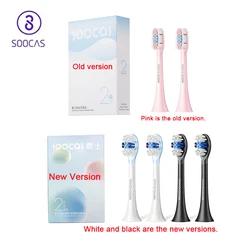 Original SOOCAS Sonic Electric Toothbrush Heads Replacement  SOOCAS X1 X3 X3U X5 teeth brush replacement heads