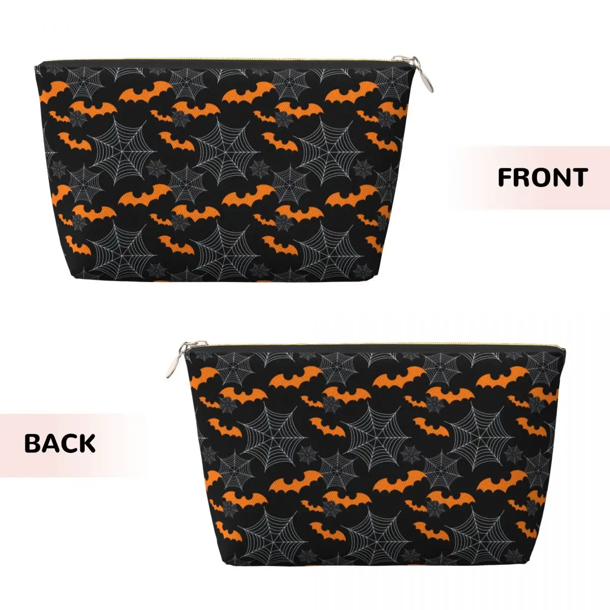 Custom Raven Rage Cosmetic Bag Women Large Capacity Halloween Witch Gothic Scary Crow Makeup Case Beauty Storage Toiletry Bags